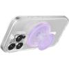 PopSockets Phone Grip for MagSafe with Kickstand, Magnetic Stand, Swappable Top, Secure Hold for iPhone MagSafe Cases, Phone & Tablet Grip, Cute PopSockets, Pink, Purple – Aura(Opaalescent)