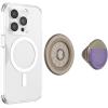 PopSockets Phone Grip for MagSafe with Kickstand, Magnetic Stand, Swappable Top, Secure Hold for iPhone MagSafe Cases, Phone & Tablet Grip, Cute PopSockets, Pink, Purple – Aura(Lavender)