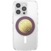 PopSockets Phone Grip for MagSafe with Kickstand, Magnetic Stand, Swappable Top, Secure Hold for iPhone MagSafe Cases, Phone & Tablet Grip, Cute PopSockets, Pink, Purple – Aura(Enamel Mosaic)