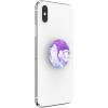 PopSockets Phone Grip for MagSafe with Kickstand, Magnetic Stand, Swappable Top, Secure Hold for iPhone MagSafe Cases, Phone & Tablet Grip, Cute PopSockets, Pink, Purple – Aura(Lavender Flow)
