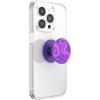 PopSockets Phone Grip for MagSafe with Kickstand, Magnetic Stand, Swappable Top, Secure Hold for iPhone MagSafe Cases, Phone & Tablet Grip, Cute PopSockets, Pink, Purple – Aura(Lava Flow)