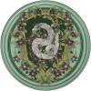 PopSockets Phone Grip for MagSafe with Kickstand, Magnetic Stand, Swappable Top, Secure Hold for iPhone MagSafe Cases, Phone & Tablet Grip, Harry Potter – Enamel Horcrux Nagini(Slytherin Crest)
