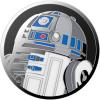 PopSockets Phone Grip for MagSafe with Kickstand, Magnetic Stand, Swappable Top, Secure Hold for iPhone MagSafe Cases, Phone & Tablet Grip, Starwars – Enamel Distressed Rebel Symbol(R2D2 Icon)