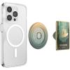 PopSockets Phone Grip for MagSafe with Kickstand, Magnetic Stand, Swappable Top, Secure Hold for iPhone MagSafe Cases, Phone & Tablet Grip, Starwars – Enamel Distressed Rebel Symbol(Welcome to Endor)