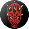 PopSockets Phone Grip for MagSafe with Kickstand, Magnetic Stand, Swappable Top, Secure Hold for iPhone MagSafe Cases, Phone & Tablet Grip, Starwars – Enamel Distressed Rebel Symbol(Darth Maul)