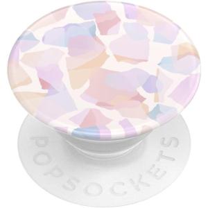 PopSockets Phone Grip for MagSafe with Kickstand, Magnetic Stand, Swappable Top, Secure Hold for iPhone MagSafe Cases, Phone & Tablet Grip, Cute PopSockets, Pink, Purple – Aura(Soft Shores)