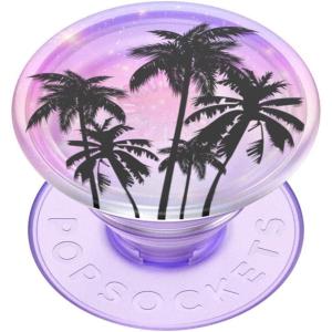 PopSockets Phone Grip for MagSafe with Kickstand, Magnetic Stand, Swappable Top, Secure Hold for iPhone MagSafe Cases, Phone & Tablet Grip, Cute PopSockets, Pink, Purple – Aura(Lavender Twilight)