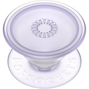 PopSockets Phone Grip for MagSafe with Kickstand, Magnetic Stand, Swappable Top, Secure Hold for iPhone MagSafe Cases, Phone & Tablet Grip, Cute PopSockets, Pink, Purple – Aura(Dusty Lavender)