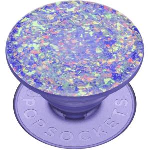 PopSockets Phone Grip for MagSafe with Kickstand, Magnetic Stand, Swappable Top, Secure Hold for iPhone MagSafe Cases, Phone & Tablet Grip, Cute PopSockets, Pink, Purple – Aura(Ice Purple)