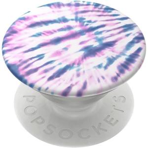 PopSockets Phone Grip for MagSafe with Kickstand, Magnetic Stand, Swappable Top, Secure Hold for iPhone MagSafe Cases, Phone & Tablet Grip, Cute PopSockets, Pink, Purple – Aura(Woodstock)
