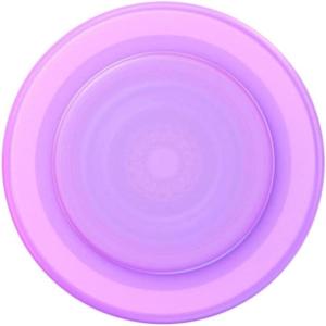 PopSockets Phone Grip for MagSafe with Kickstand, Magnetic Stand, Swappable Top, Secure Hold for iPhone MagSafe Cases, Phone & Tablet Grip, Cute PopSockets, Pink, Purple – Aura(Pink)