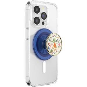 PopSockets Phone Grip for MagSafe with Kickstand, Magnetic Stand, Swappable Top, Secure Hold for iPhone MagSafe Cases, Phone & Tablet Grip, Harry Potter – Enamel Horcrux Nagini(Mandrake in Spring)