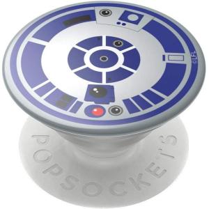 PopSockets Phone Grip for MagSafe with Kickstand, Magnetic Stand, Swappable Top, Secure Hold for iPhone MagSafe Cases, Phone & Tablet Grip, Starwars – Enamel Distressed Rebel Symbol(R2D2)