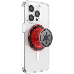 PopSockets Phone Grip for MagSafe with Kickstand, Magnetic Stand, Swappable Top, Secure Hold for iPhone MagSafe Cases, Phone & Tablet Grip, Starwars – Enamel Distressed Rebel Symbol(Long Live)