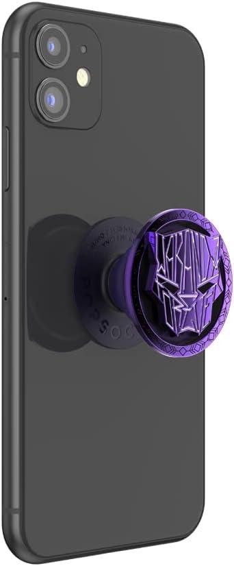 imagePopSockets Phone Grip for MagSafe with Kickstand Magnetic Stand Swappable Top Secure Hold for iPhone MagSafe Cases Phone ampamp Tablet Grip Marvel Enamel Captain America Comic BookWakanda Forever