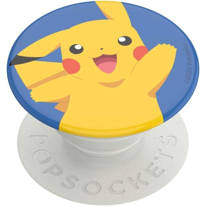 imagePopSockets Phone Grip for MagSafe with Kickstand Magnetic Stand Swappable Top Secure Hold for iPhone MagSafe Cases Phone ampamp Tablet Grip Cute PopSockets Pokemon Fairy  Enamel Sakura DreamsPikachu Knocked