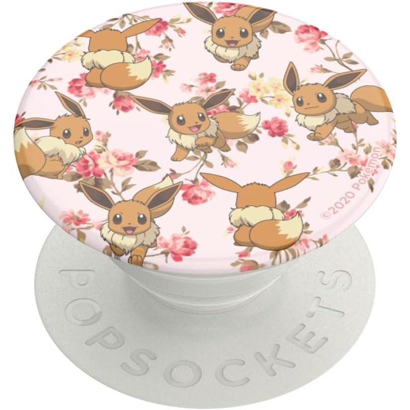 imagePopSockets Phone Grip for MagSafe with Kickstand Magnetic Stand Swappable Top Secure Hold for iPhone MagSafe Cases Phone ampamp Tablet Grip Cute PopSockets Pokemon Fairy  Enamel Sakura DreamsEevee