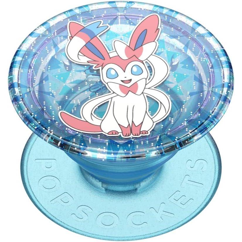 imagePopSockets Phone Grip for MagSafe with Kickstand Magnetic Stand Swappable Top Secure Hold for iPhone MagSafe Cases Phone ampamp Tablet Grip Cute PopSockets Pokemon Fairy  Enamel Sakura DreamsDiamond Sylveon