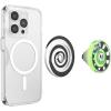PopSockets Phone Grip for MagSafe with Kickstand, Magnetic Stand, Swappable Top, Secure Hold for iPhone MagSafe Cases, Phone & Tablet Grip, Beetlejuice, Halloween PopSocket – Backspin Sand Snakes(Sand Snakes)