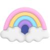 PopSockets Phone Grip for MagSafe with Kickstand, Magnetic Stand, Swappable Top, Secure Hold for iPhone MagSafe Cases, Phone & Tablet Grip, Cute PopSockets – Rainbow Glass(PopOut Rainbow)