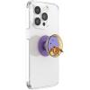 PopSockets Phone Grip for MagSafe with Kickstand, Magnetic Stand, Swappable Top, Secure Hold for iPhone MagSafe Cases, Phone & Tablet Grip, Cute PopSockets, Pokemon Fairy – Enamel Sakura Dreams(Sleeping Eevee)