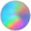 PopSockets Phone Grip for MagSafe with Kickstand, Magnetic Stand, Swappable Top, Secure Hold for iPhone MagSafe Cases, Phone & Tablet Grip, Cute PopSockets – Rainbow Glass(Prism Rainbow)