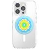PopSockets Phone Grip for MagSafe with Kickstand, Magnetic Stand, Swappable Top, Secure Hold for iPhone MagSafe Cases, Phone & Tablet Grip, Cute PopSockets – Rainbow Glass(Kaleidoscope Blue)