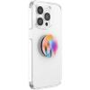 PopSockets Phone Grip for MagSafe with Kickstand, Magnetic Stand, Swappable Top, Secure Hold for iPhone MagSafe Cases, Phone & Tablet Grip, Cute PopSockets – Rainbow Glass(Aurora Haze)