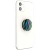 PopSockets Phone Grip for MagSafe with Kickstand, Magnetic Stand, Swappable Top, Secure Hold for iPhone MagSafe Cases, Phone & Tablet Grip, Cute PopSockets – Rainbow Glass(Wild Stripe)