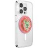 PopSockets Phone Grip for MagSafe with Kickstand, Magnetic Stand, Swappable Top, Secure Hold for iPhone MagSafe Cases, Phone & Tablet Grip, Cute PopSockets, Pokemon Fairy – Enamel Sakura Dreams(Sprigatito Stretch)