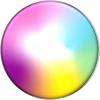 PopSockets Phone Grip for MagSafe with Kickstand, Magnetic Stand, Swappable Top, Secure Hold for iPhone MagSafe Cases, Phone & Tablet Grip, Cute PopSockets – Rainbow Glass(Frosted Palette)