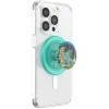 PopSockets Phone Grip for MagSafe with Kickstand, Magnetic Stand, Swappable Top, Secure Hold for iPhone MagSafe Cases, Phone & Tablet Grip, Cute PopSockets, Pokemon Fairy – Enamel Sakura Dreams(Bulbasaur Mint)