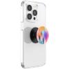 PopSockets Phone Grip for MagSafe with Kickstand, Magnetic Stand, Swappable Top, Secure Hold for iPhone MagSafe Cases, Phone & Tablet Grip, Cute PopSockets – Rainbow Glass(Aurora Haze)