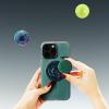 PopSockets Phone Grip for MagSafe with Kickstand, Magnetic Stand, Swappable Top, Secure Hold for iPhone MagSafe Cases, Phone & Tablet Grip, Cute PopSockets – Rainbow Glass(Poison Dart)