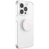 PopSockets Phone Grip for MagSafe with Kickstand, Magnetic Stand, Swappable Top, Secure Hold for iPhone MagSafe Cases, Phone & Tablet Grip, Cute PopSockets – Rainbow Glass(Confetti White)