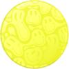 PopSockets Phone Grip for MagSafe with Kickstand, Magnetic Stand, Swappable Top, Secure Hold for iPhone MagSafe Cases, Phone & Tablet Grip, Cute PopSockets – Rainbow Glass(Yellow Smiley)