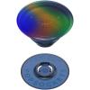 PopSockets Phone Grip for MagSafe with Kickstand, Magnetic Stand, Swappable Top, Secure Hold for iPhone MagSafe Cases, Phone & Tablet Grip, Cute PopSockets – Rainbow Glass(Night Aura)