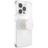 PopSockets Phone Grip for MagSafe with Kickstand, Magnetic Stand, Swappable Top, Secure Hold for iPhone MagSafe Cases, Phone & Tablet Grip, Cute PopSockets – Rainbow Glass(Confetti White)