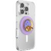 PopSockets Phone Grip for MagSafe with Kickstand, Magnetic Stand, Swappable Top, Secure Hold for iPhone MagSafe Cases, Phone & Tablet Grip, Cute PopSockets, Pokemon Fairy – Enamel Sakura Dreams(Enamel Sleeping Eevee)