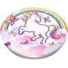 PopSockets Phone Grip for MagSafe with Kickstand, Magnetic Stand, Swappable Top, Secure Hold for iPhone MagSafe Cases, Phone & Tablet Grip, Cute PopSockets – Rainbow Glass(Over the Rainbow)