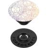 PopSockets Phone Grip for MagSafe with Kickstand, Magnetic Stand, Swappable Top, Secure Hold for iPhone MagSafe Cases, Phone & Tablet Grip, Cute PopSockets – Rainbow Glass(Peace & Love)