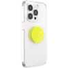 PopSockets Phone Grip for MagSafe with Kickstand, Magnetic Stand, Swappable Top, Secure Hold for iPhone MagSafe Cases, Phone & Tablet Grip, Cute PopSockets – Rainbow Glass(Yellow Smiley)