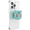 PopSockets Phone Grip for MagSafe with Kickstand, Magnetic Stand, Swappable Top, Secure Hold for iPhone MagSafe Cases, Phone & Tablet Grip, Cute PopSockets, Pokemon Fairy – Enamel Sakura Dreams(Bulbasaur)