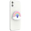 PopSockets Phone Grip for MagSafe with Kickstand, Magnetic Stand, Swappable Top, Secure Hold for iPhone MagSafe Cases, Phone & Tablet Grip, Cute PopSockets – Rainbow Glass(PopOut Rainbow)