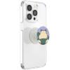 PopSockets Phone Grip for MagSafe with Kickstand, Magnetic Stand, Swappable Top, Secure Hold for iPhone MagSafe Cases, Phone & Tablet Grip, Cute PopSockets, Pokemon Fairy – Enamel Sakura Dreams(Snorlax Knocked)