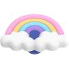PopSockets Phone Grip for MagSafe with Kickstand, Magnetic Stand, Swappable Top, Secure Hold for iPhone MagSafe Cases, Phone & Tablet Grip, Cute PopSockets – Rainbow Glass(PopOut Rainbow)