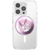PopSockets Phone Grip for MagSafe with Kickstand, Magnetic Stand, Swappable Top, Secure Hold for iPhone MagSafe Cases, Phone & Tablet Grip, Cute PopSockets, Pokemon Fairy – Enamel Sakura Dreams(Sylveon Wink)
