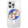 PopSockets Phone Grip for MagSafe with Kickstand, Magnetic Stand, Swappable Top, Secure Hold for iPhone MagSafe Cases, Phone & Tablet Grip, Disney – PopOut Latte Mickey(Kawaii Chip n Dale)