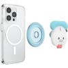 PopSockets Phone Grip for MagSafe with Kickstand, Magnetic Stand, Swappable Top, Secure Hold for iPhone MagSafe Cases, Phone & Tablet Grip, Disney – PopOut Latte Mickey(Kawaii Donald)