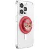 PopSockets Phone Grip for MagSafe with Kickstand, Magnetic Stand, Swappable Top, Secure Hold for iPhone MagSafe Cases, Phone & Tablet Grip, Disney – PopOut Latte Mickey(Chip n’ Dale)